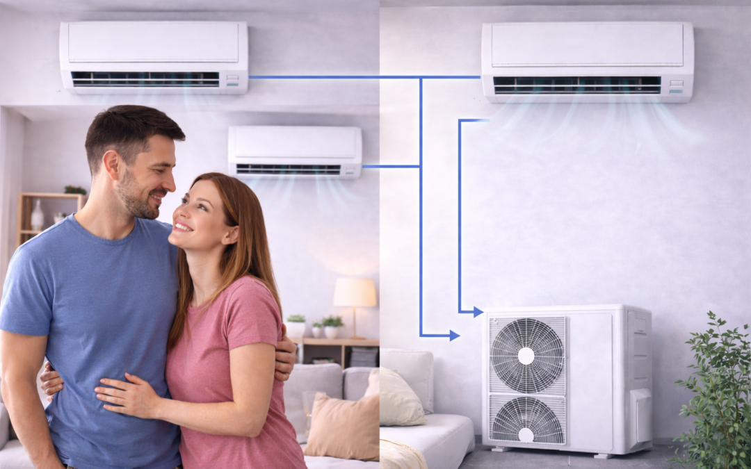 Klimatyzacja multisplit – kiedy się opłaca? Porównanie z 2× split